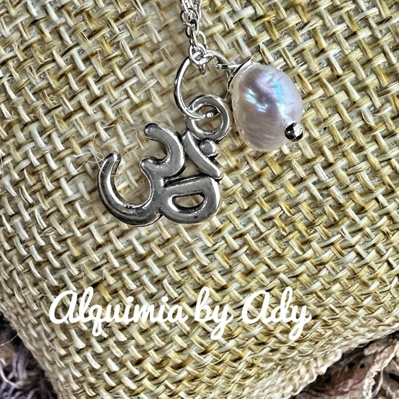 I’m pearls  necklace nest silver statement multi charms - Picture 1 of 1